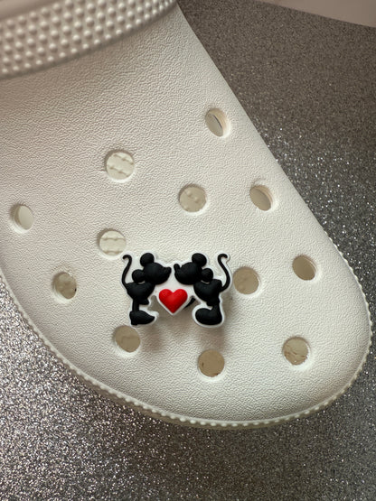 Valentines shoe charm collection