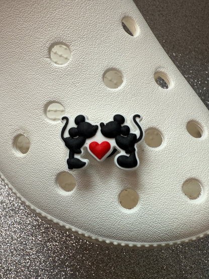 Valentines shoe charm collection