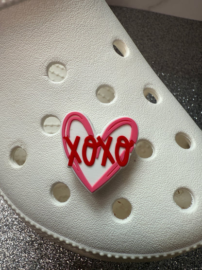 Valentines shoe charm collection