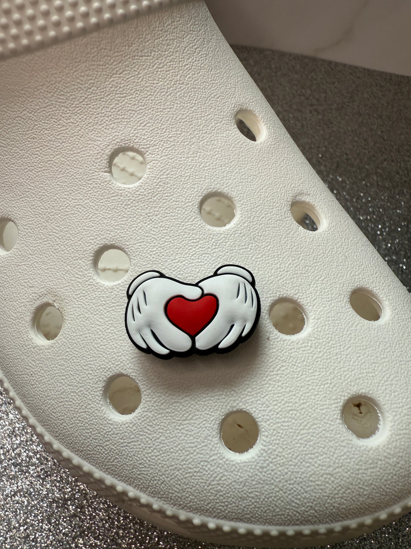 Valentines shoe charm collection