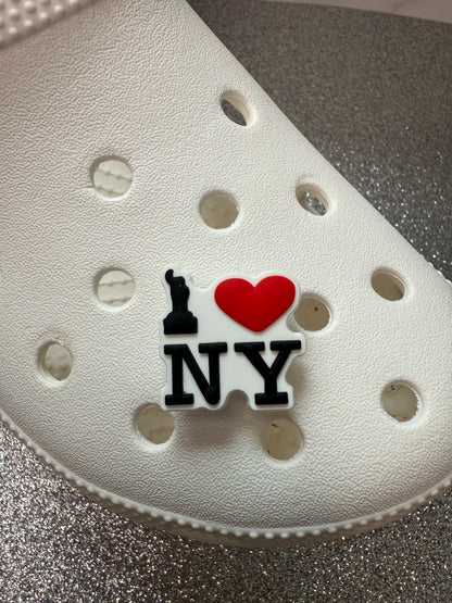 New York shoe charm collection