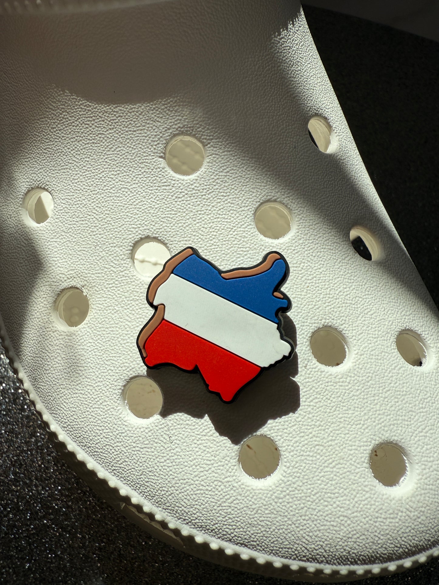 Country flag shoe charm collection [Canada, Scotland, Wales, France, Spain, Germany, palestine] etc...
