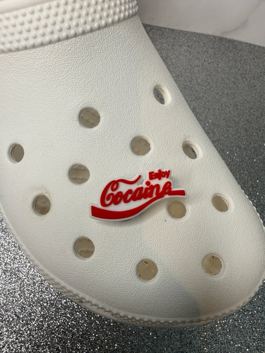 Enjoy Coca shoe charm