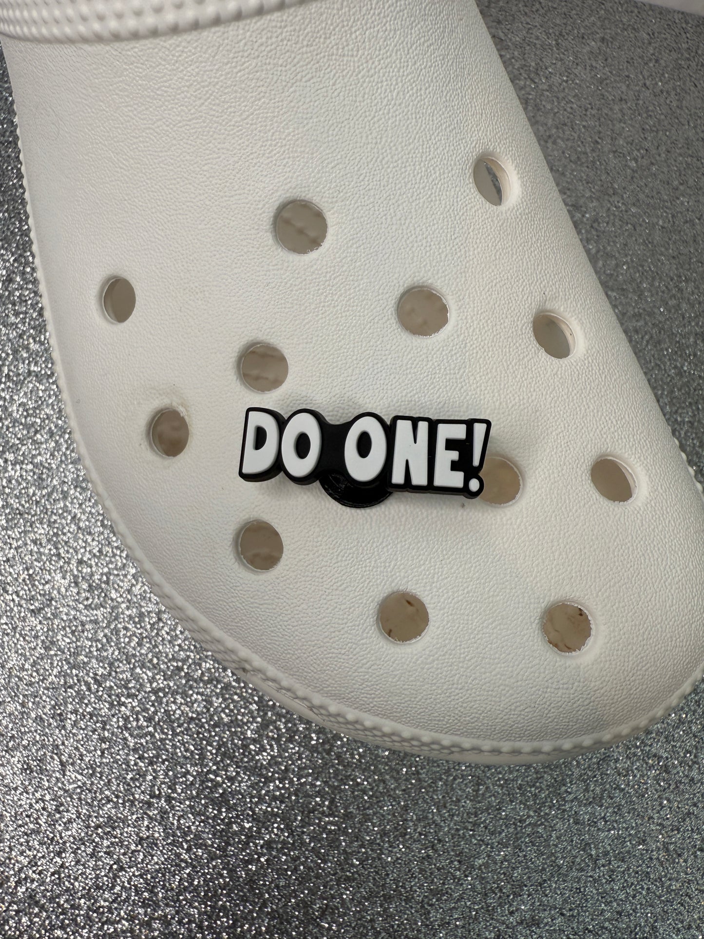 Funny UK quotes shoe charm collection