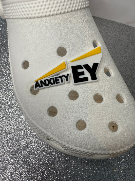 x2 bundle - anxiety shoe charms