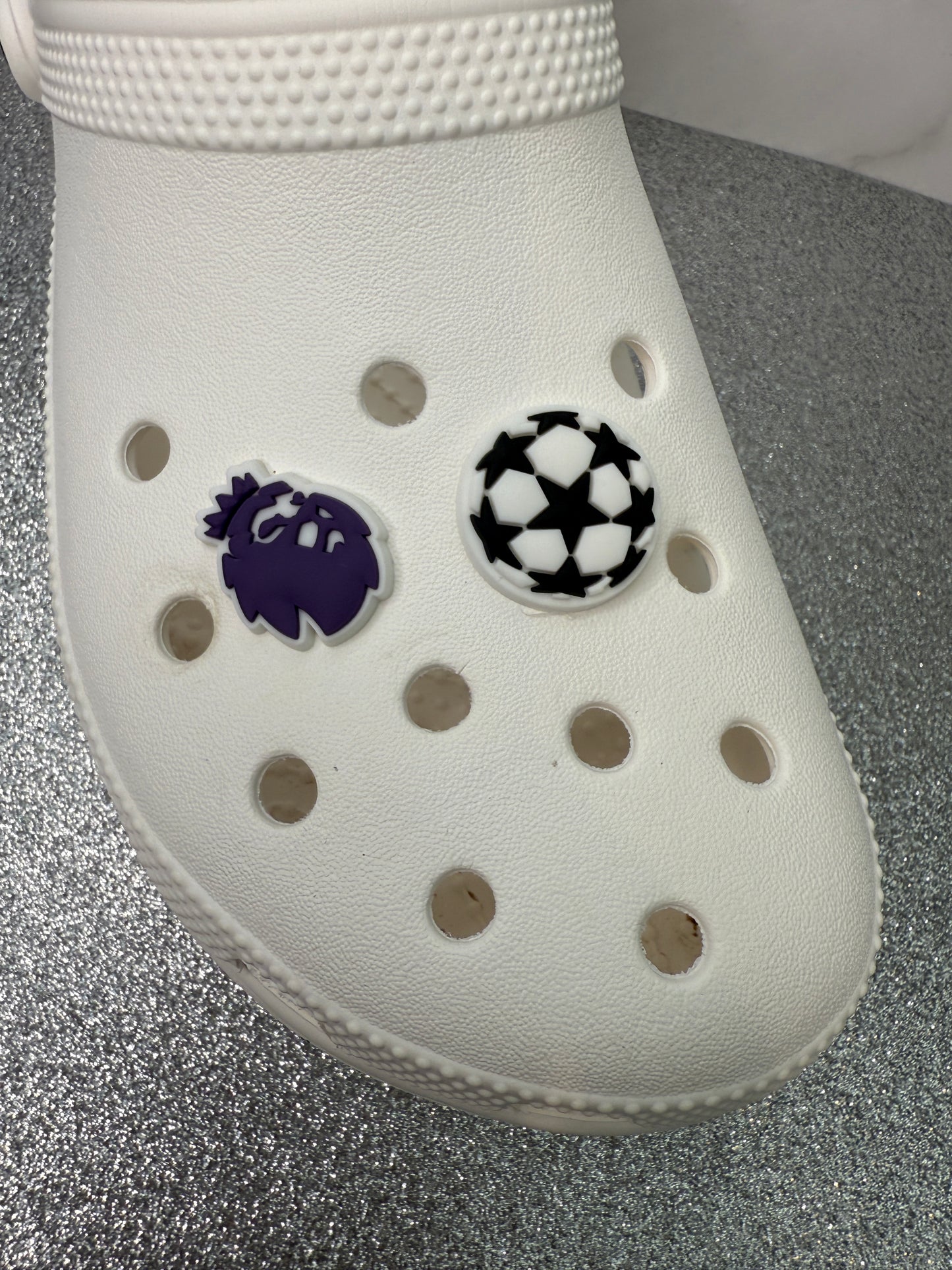 Perm league shoe charm collection