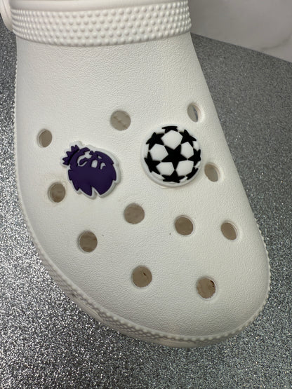 Perm league shoe charm collection