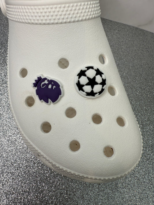 Perm league shoe charm collection