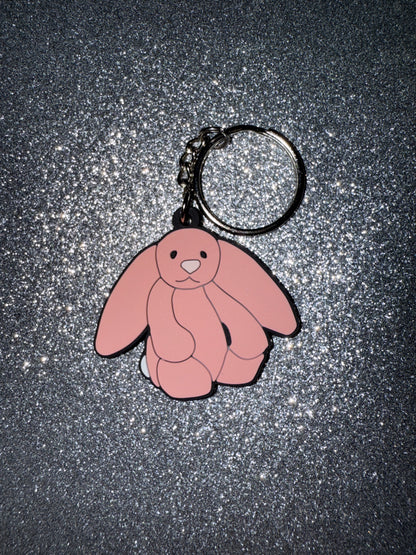 Large and small KEYRINGS - teddy collection custom/handmade