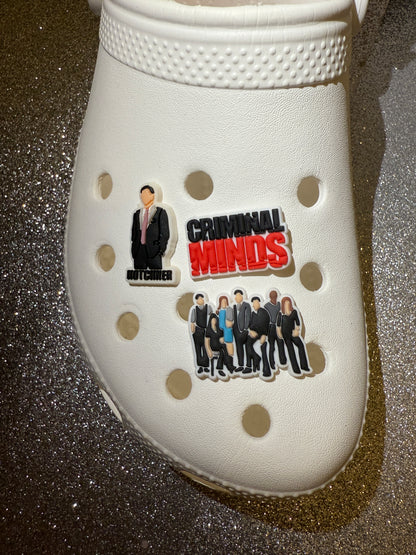 Criminal minďs shoe charm