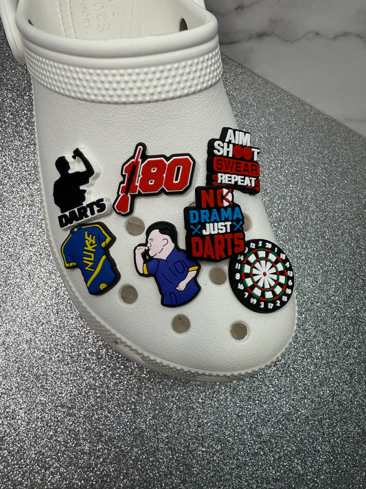 Darts Luke Littler shoe charm collection