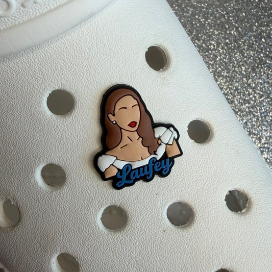 Laufey singer shoe charm