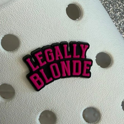 Legally Blonde inspired shoe charm