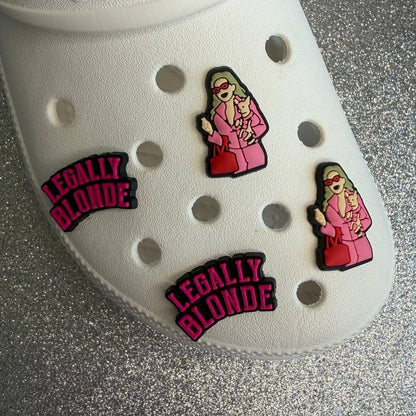 Legally Blonde inspired shoe charm