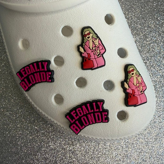 Legally Blonde inspired shoe charm