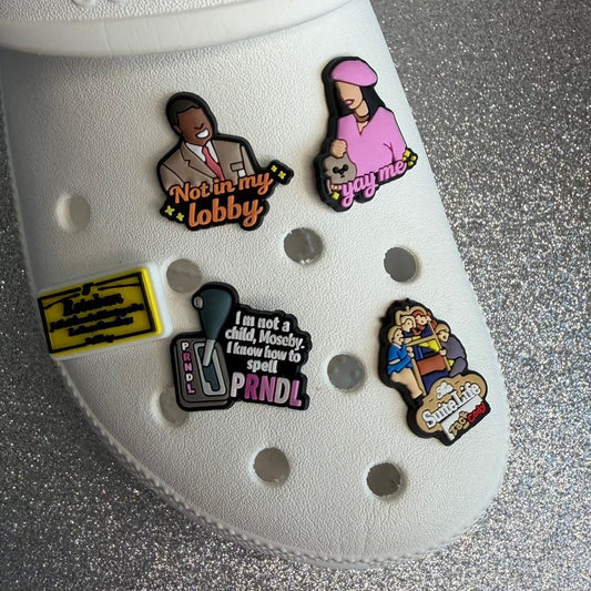 Suite life of Zack and Cody shoe charm collection