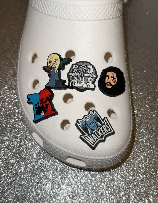 Game of Thr GOT shoe charm collection