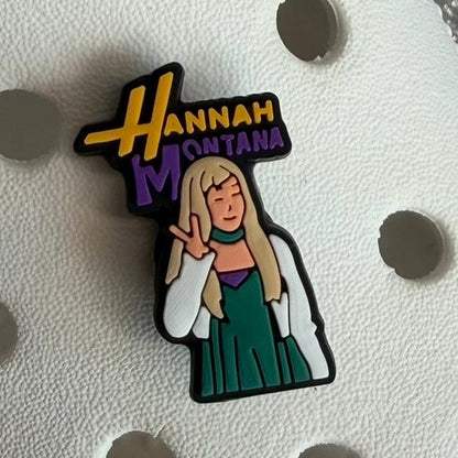 Hannah Montana shoe charm collection