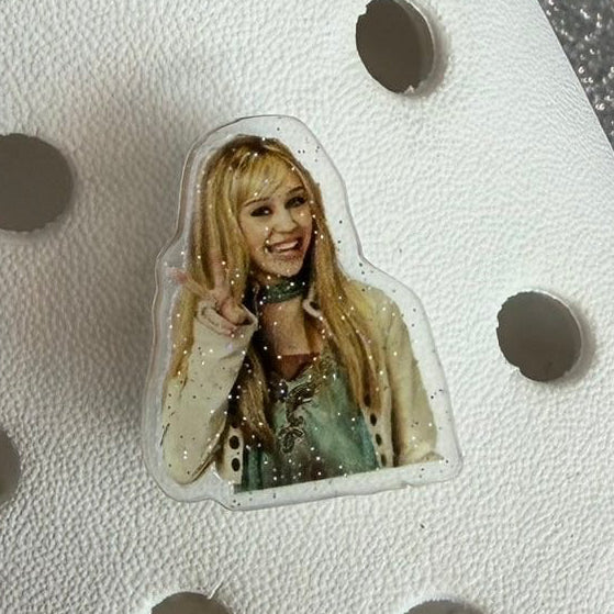 Hannah Montana shoe charm collection
