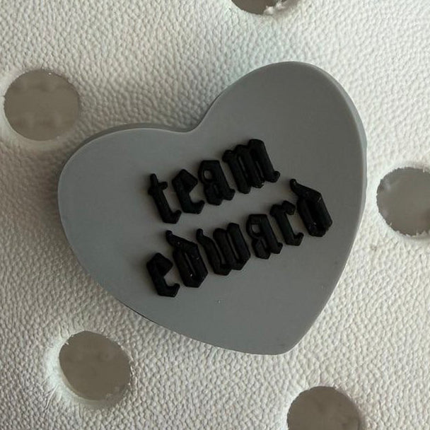 Twilight vampire shoe charm - Edward Cullen, Bella and Jacob