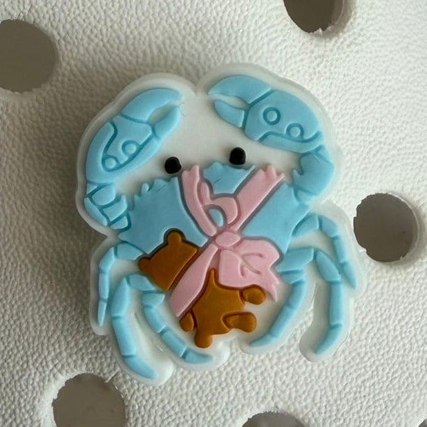 Coastal cowgirl shoe charm collection - blue holiday/vacation