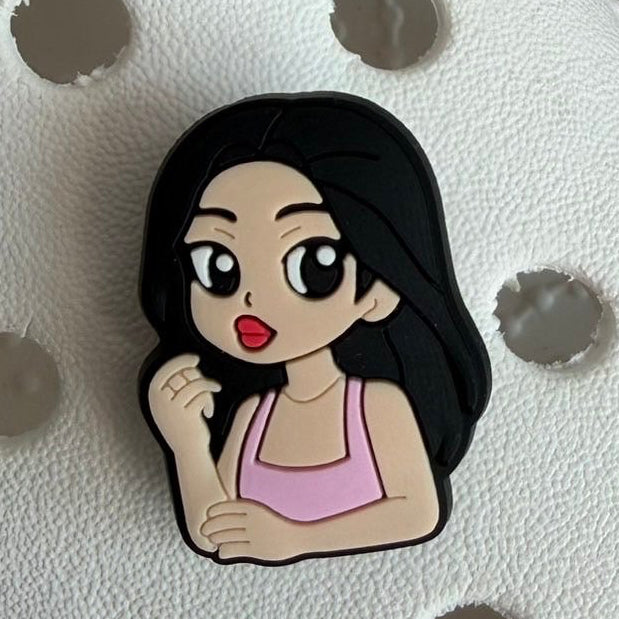 Katseye inspired Kpop group shoe charm collection - gnarly, internet girl