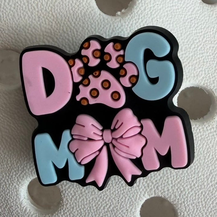 Dog mum shoe charm collection