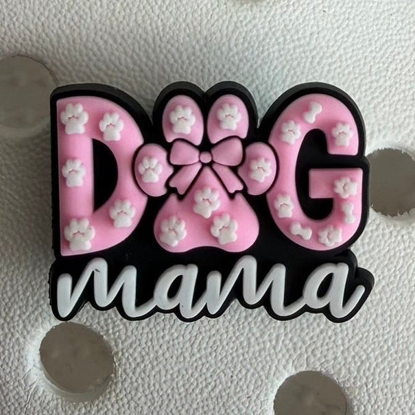 Dog mum shoe charm collection