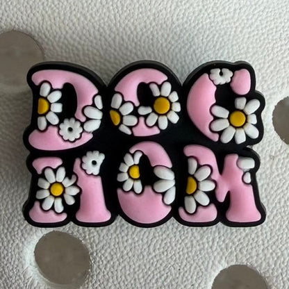 Dog mum shoe charm collection