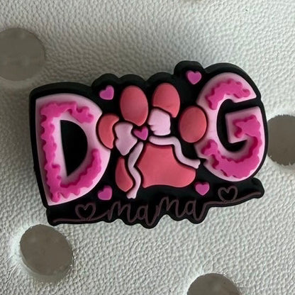 Dog mum shoe charm collection