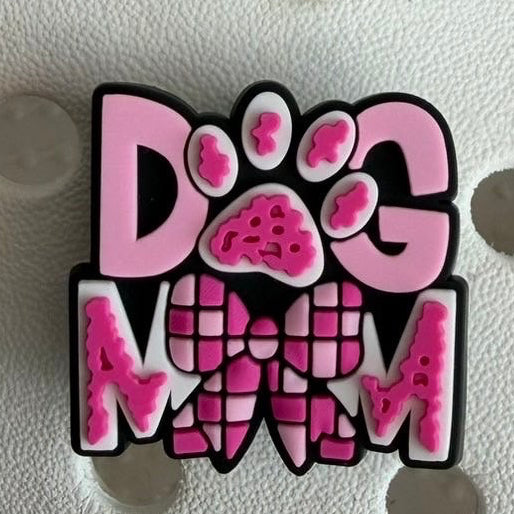 Dog mum shoe charm collection