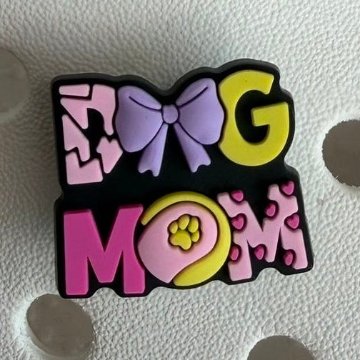 Dog mum shoe charm collection