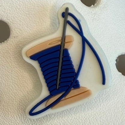 Sewing seamstress shoe charm collection