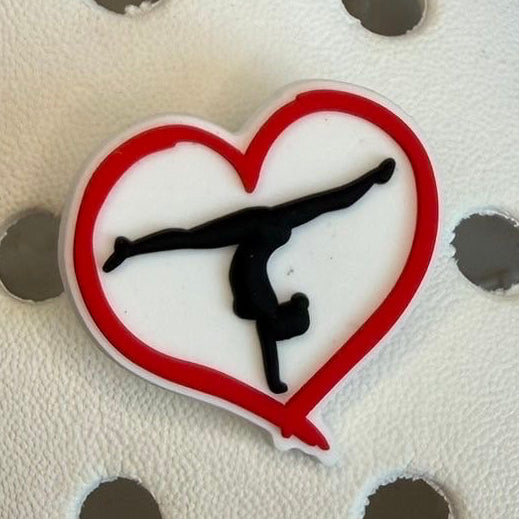Gymnastics shoe charm collection