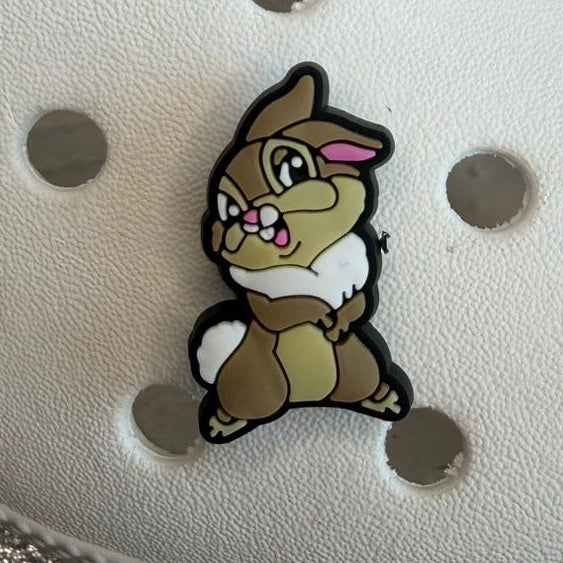 Bambì - Deer and Rabbit shoe charm collection