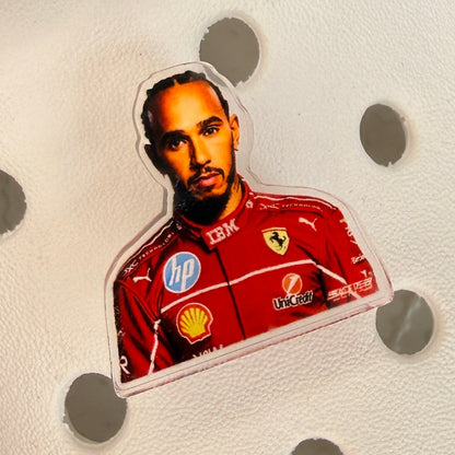 RESIN f1 driver shoe charm collection - Hamilton, Leclerc, Verstappen, Lando