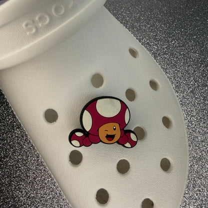 Plumber game shoe charm collection