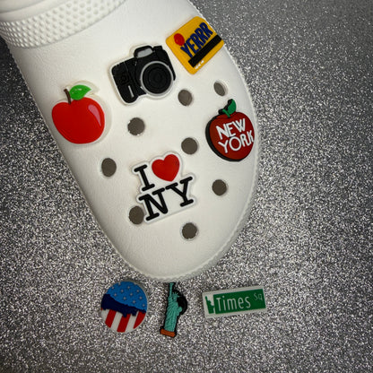 New York shoe charm collection