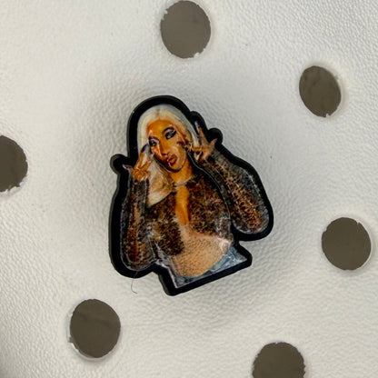 Cardi celeb shoe charm collection