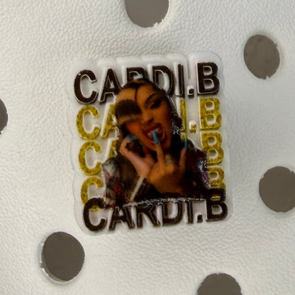 Cardi celeb shoe charm collection