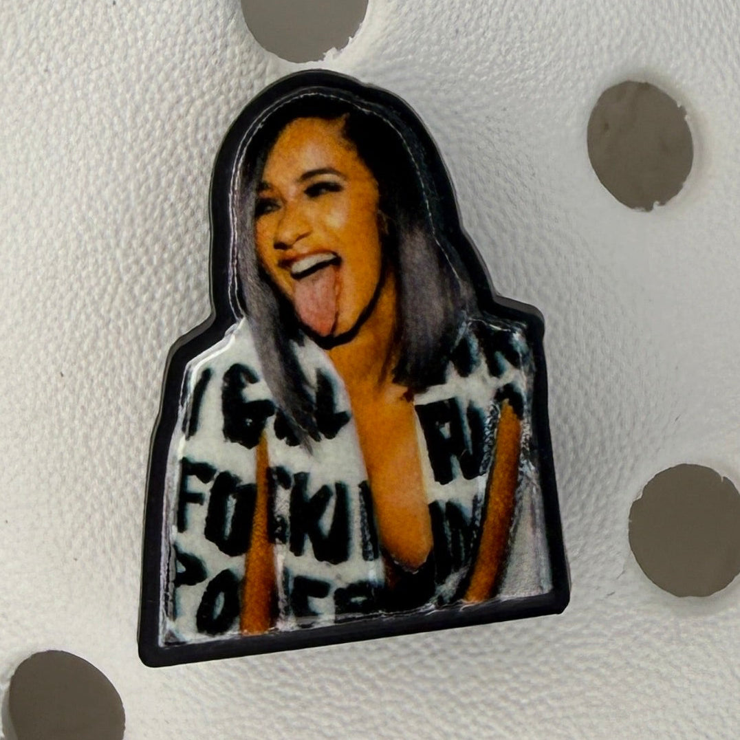 Cardi celeb shoe charm collection
