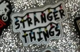 Stranger things inspired shoe charm collection