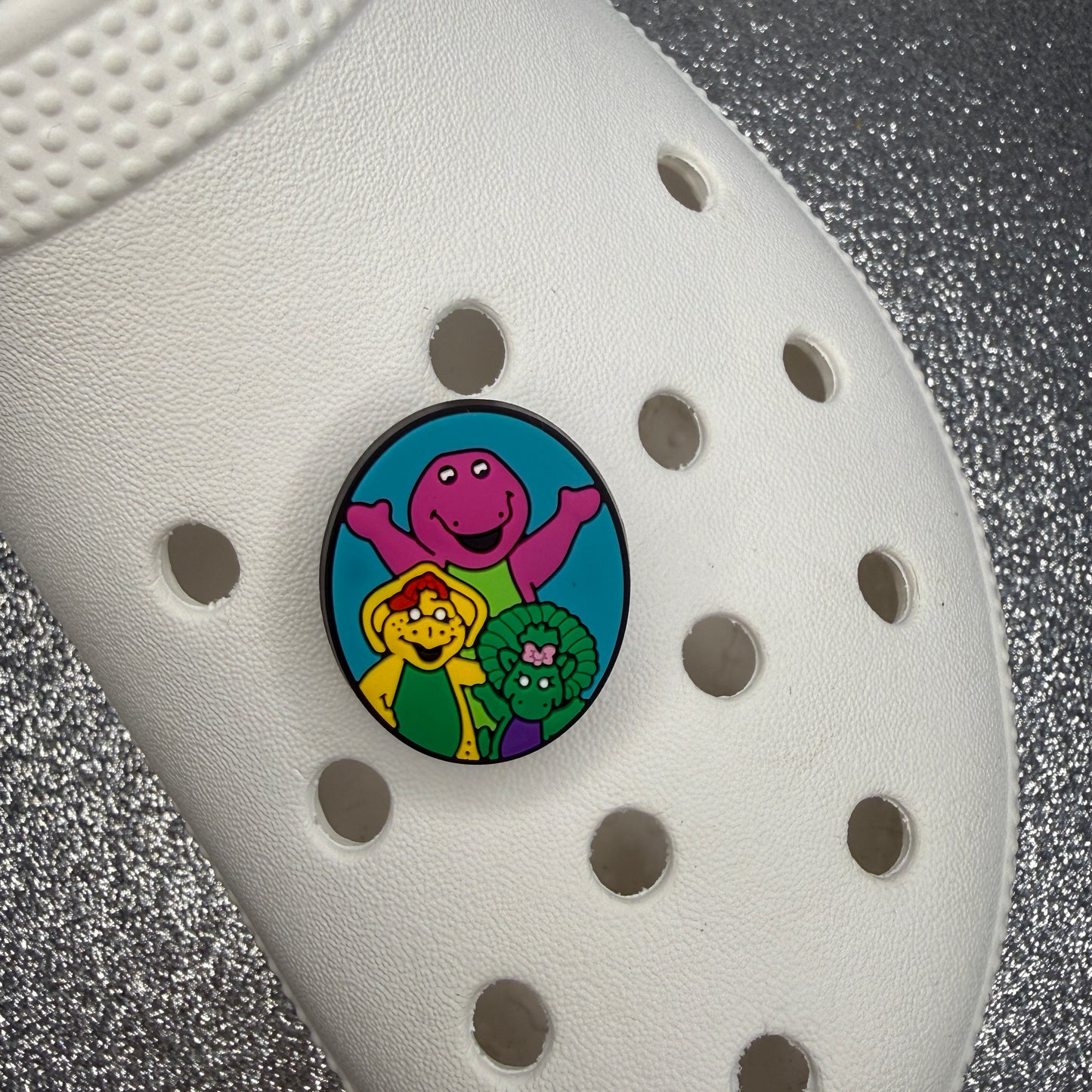 Barney & friends shoe charm collection