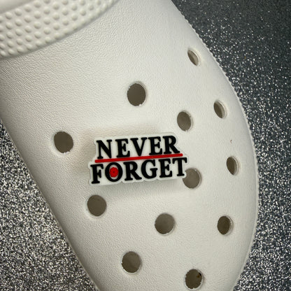War remembrance shoe charm collection