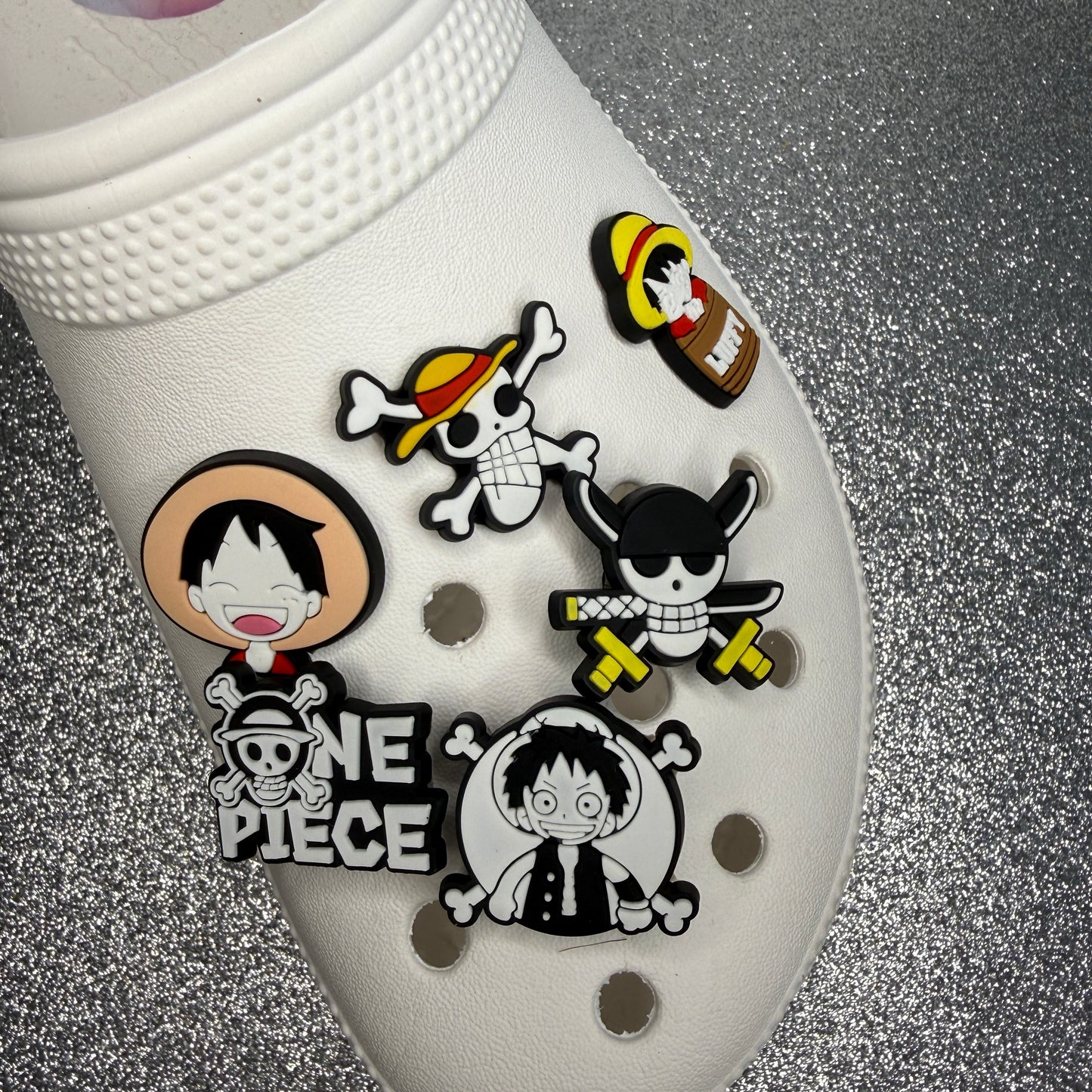 One piece shoe charm collection
