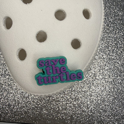 NEW vacation shoe charm collection - whales, save the turtles