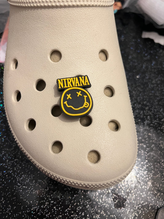 Nirvanä shoe charm