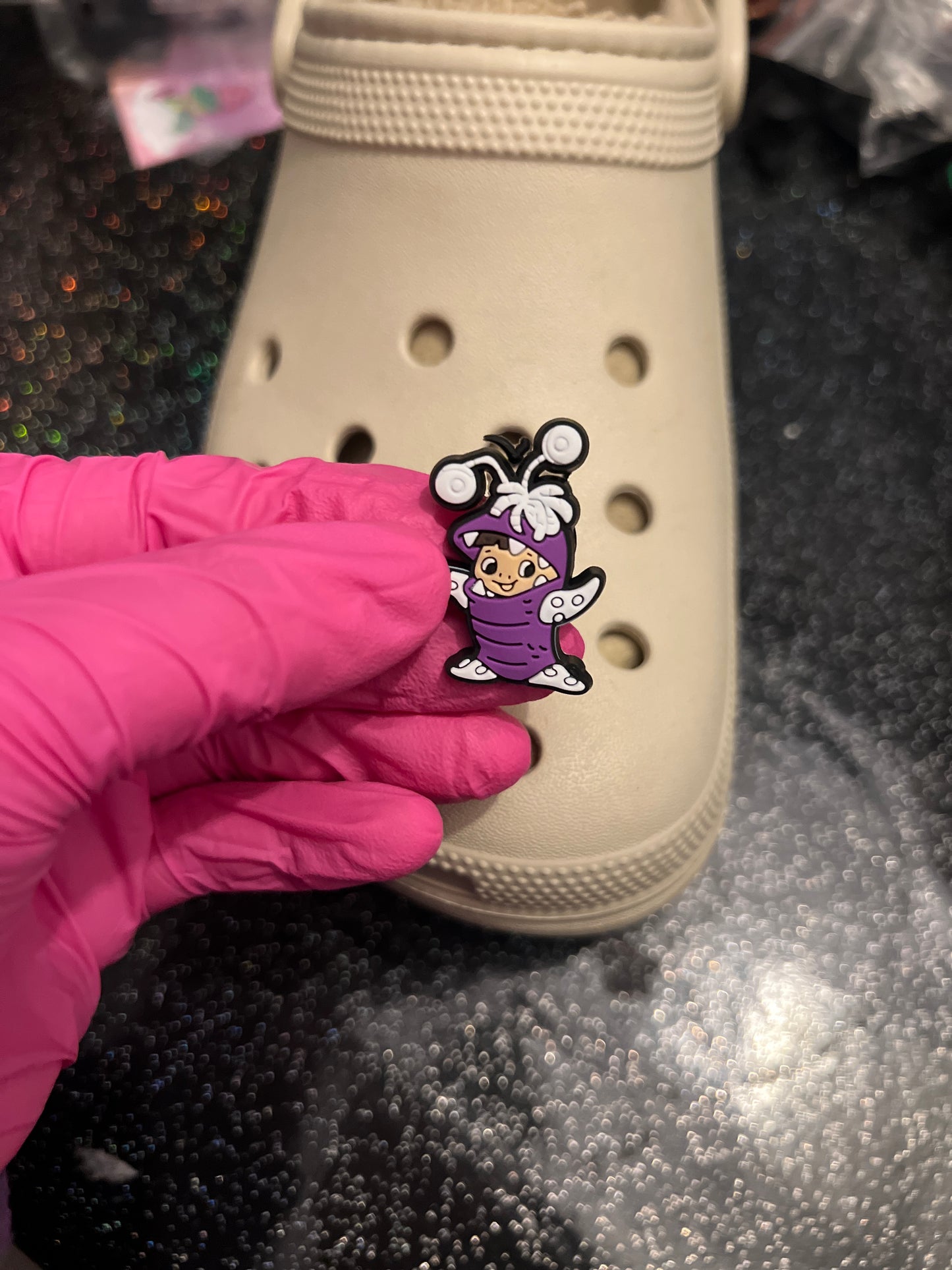 Monsters shoe charm - Mike Sull Boo