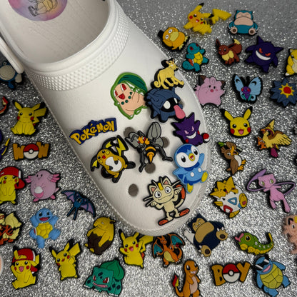Pokemon shoe charm collection