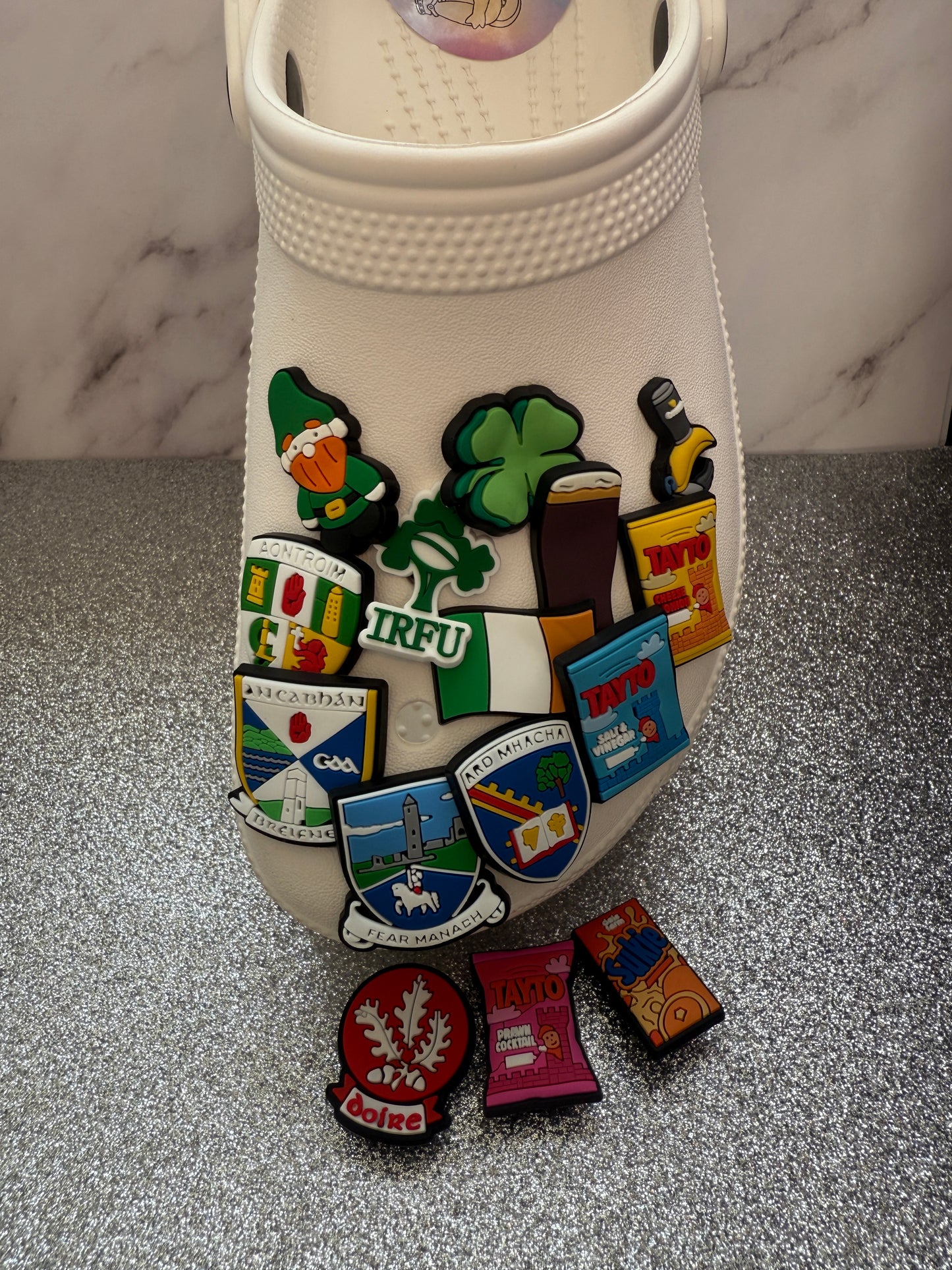 Ireland shoe charm collection